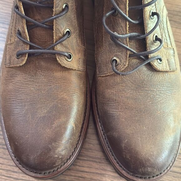 Brown Leather Men's Boots - Picture 5 of 10